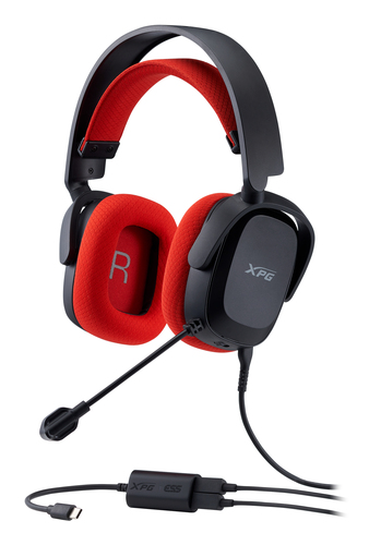 Gaming Headset XPG PRECOG STUDIO zwart/rood retail, afbeelding 9