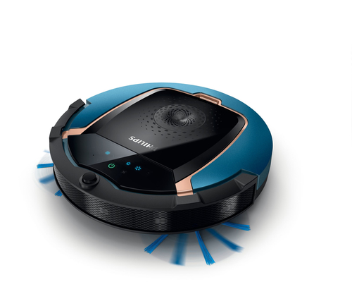 Philips SmartPro Active FC8812/82 robot vacuum Black, Blue – image 2
