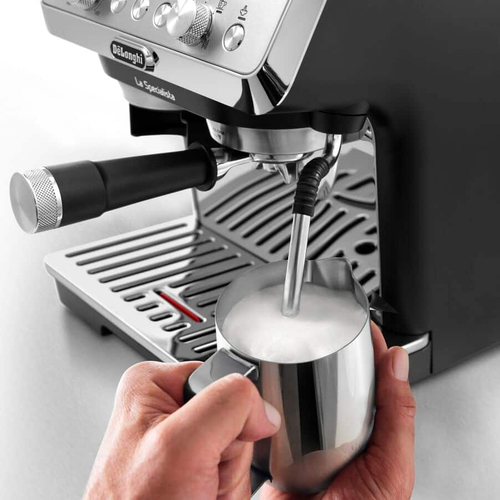 Delonghi Bean to Cup Manual Coffee Machine, La Specialista Arte in Silver Silver - image 4