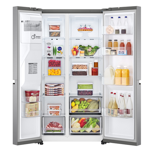 LG GSLV50PZXL side-by-side refrigerator Freestanding – image 2