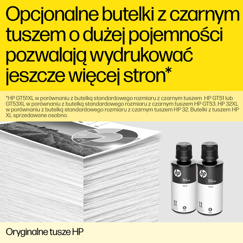 HP Inc. Wkład do drukarki atramentowej GT53 Black 135ml 1VV21AE