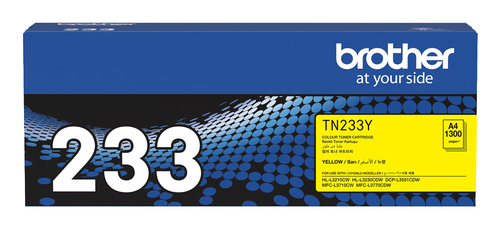Brother TN233Y toner cartridge 1 pc(s) Original Yellow