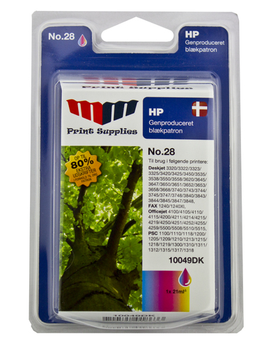MM Color Inkjet Cartridge No.28 (C8728AE)