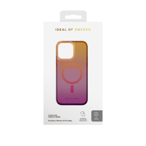 iDeal of Sweden Clear Case MagSafe iPhone 14PM Vibrant Ombre – image 3