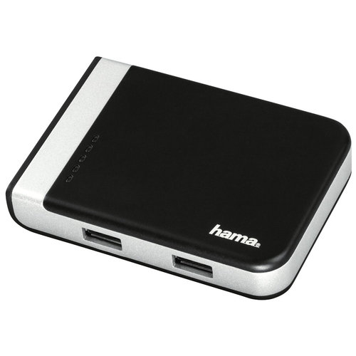 Hama 00054546 card reader USB 3.2 Gen 1 (3.1 Gen 1) Type-A/Type-C Black, Silver