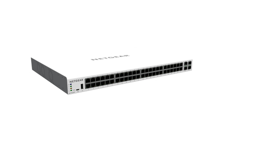 NETGEAR GC752XP-100EUS+NPRSNG1P-10000S/KIT network switch Managed L2/L3/L4 Gigabit Ethernet (10/100/1000) Power over Ethernet (PoE) Grey – image 1