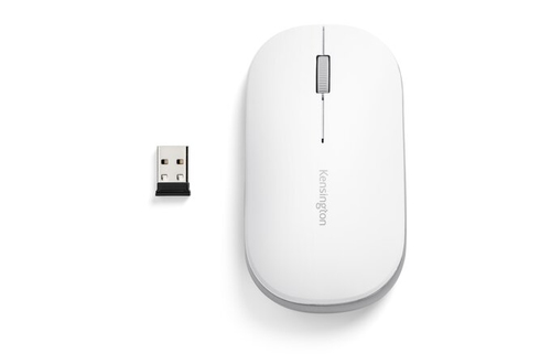 Kensington Ratón inalámbrico dual SureTrack™: blanco imagen 2