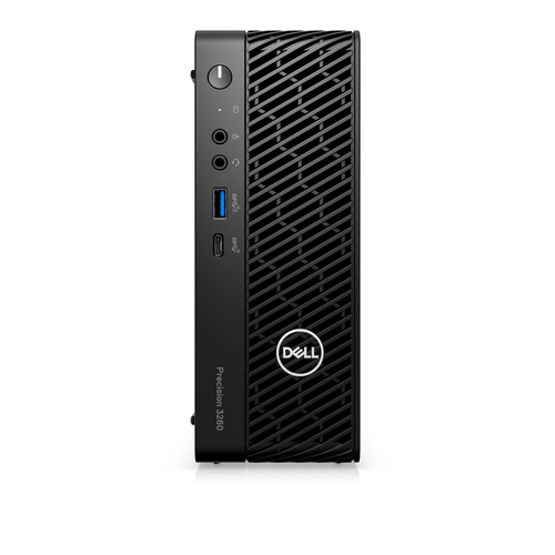 DELL Precision 3260 Intel® Core™ i7 i7-13700 16 GB DDR5-SDRAM 512 GB Твердотельный накопитель (SSD) NVIDIA T1000 Windows 11 Pro CFF Pаб. станция Черный