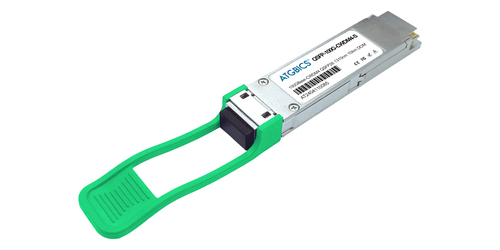 ATGBICS SPTSBP4CLCCO Intel Silicon Photonics compatible Transceiver QSFP28 100GBase-eCWDM4 (1270-1330nm SMF 10km LC DOM)