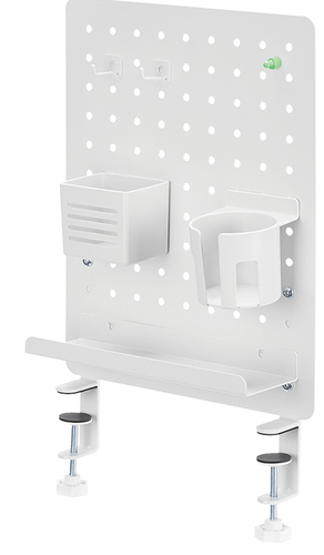 LogiLink PB0104, Stål, Plast, Hvid, Monokromatisk, Universel, 5 kg, 1 hylder