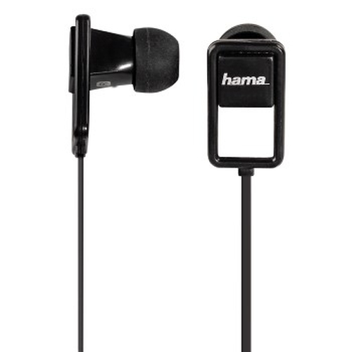 Hama 00106657 headphones/headset Wired In-ear Black