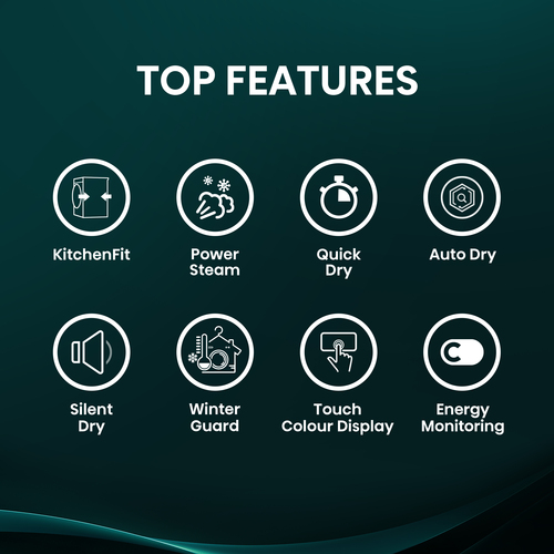 Hisense DH5I904BBBC tumble dryer Freestanding Front-load – image 5