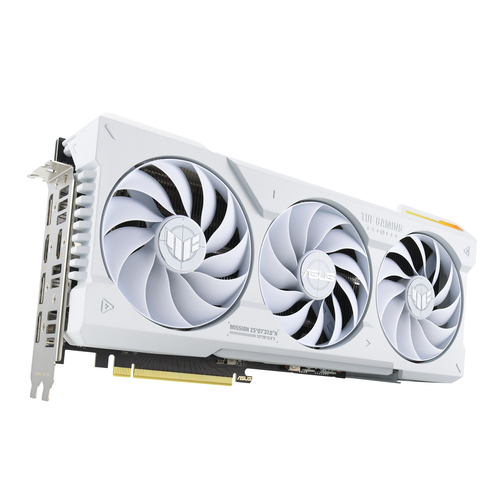 Tarjeta de video ASUS TUF-RTX4070TIS-O16G-WHITE-GAMING 