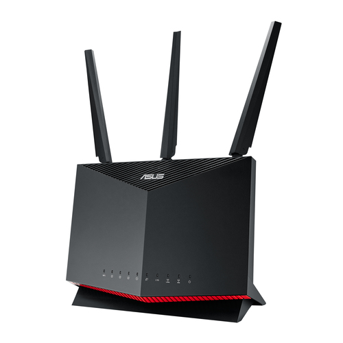 ASUS RT-AX86S беспроводной маршрутизатор Гигабитный Ethernet Двухдиапазонный (2,4Ггц/5Ггц) Черный