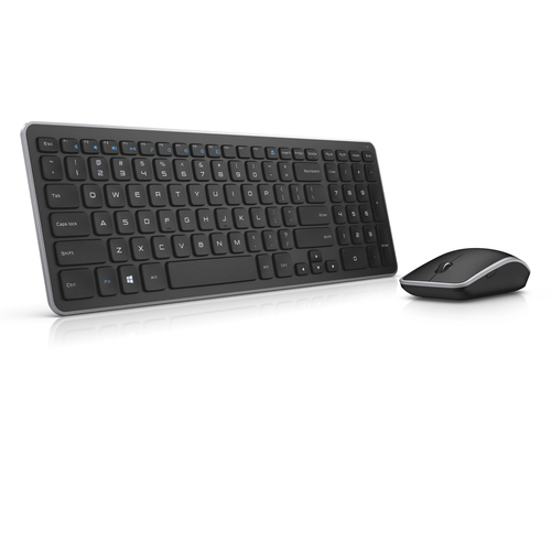 Dell KM714 keyboard Mouse included Universal RF Wireless QWERTY English Black – image 3