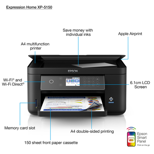Epson Expression Home XP-5150 Inkjet A4