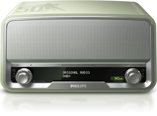 Philips OR9011/50 radio Digital Green, Silver – image 2