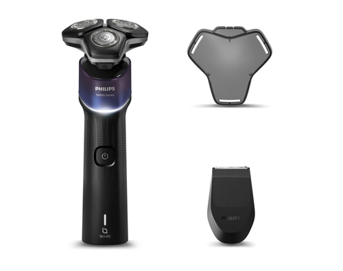 Philips XQ522/03 men's shaver Rotation shaver Trimmer Black, Purple