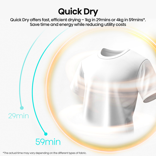 Hisense DH3I902UWDC tumble dryer Freestanding Front-load – image 7