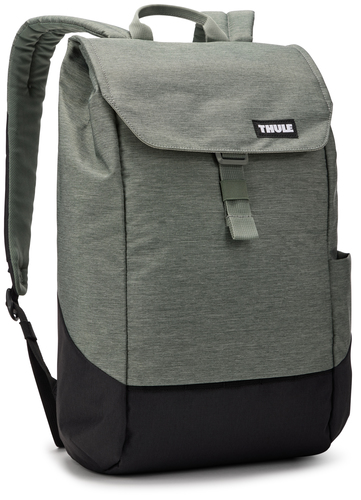 Thule Lithos TLBP213 - Agave/black рюкзак Повседневный рюкзак Черный, Серый Полиэстер
