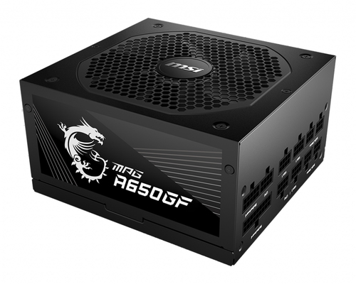 MSI MPG A650GF блок питания 650 W 24-pin ATX ATX Черный