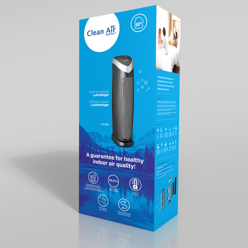 Clean Air Optima CA-508 Luchtreiniger Grijs, afbeelding 6