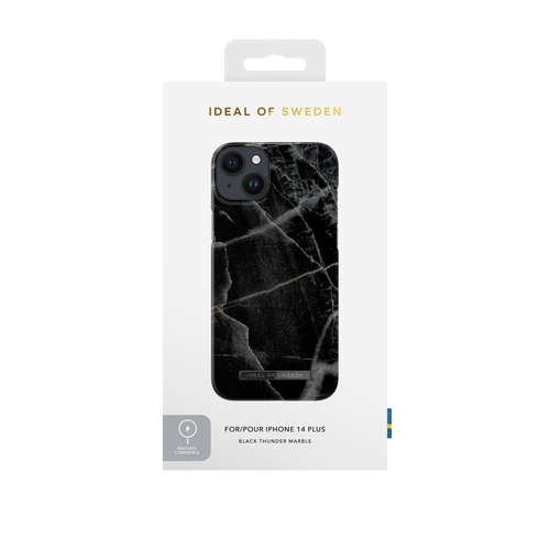 iDeal of Sweden Printed Case MagSafe iPhone 14PL Black Thunder – image 2