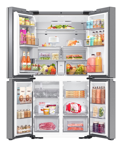 Samsung Family Hub with AI Vision RF65DG9H0ESREU Smart Fridge Freezer - Silver/Grey - image 3