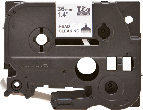 Original Brother P-Touch TZECL6 36mm Head Cleaning Tape - image 2