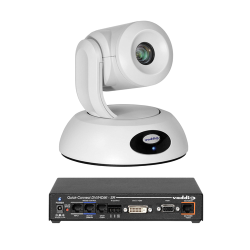 Vaddio RoboSHOT Video Conferencing Camera - White - Network (RJ-45) 999-99160-000W 99999160000W вебкамера Белый