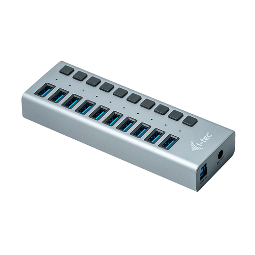 i-tec USB 3.0 Charging HUB 10 port + Power Adapter usb-hub, afbeelding 3