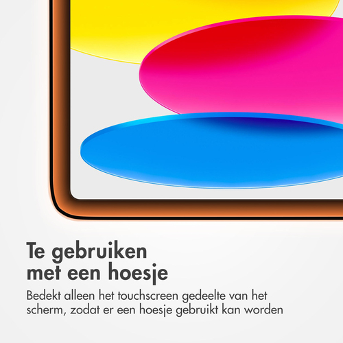 Accezz Glass screenprotector + Applicator iPad 10 (2022) 10.9 inch, afbeelding 4