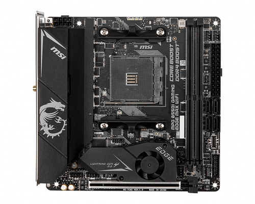 MSI MPG B550I GAMING EDGE MAX WIFI материнская плата AMD B550 Разъем AM4 Mini ITX