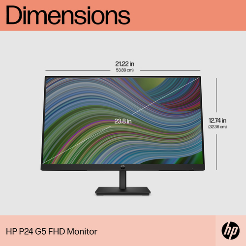 HP P24 G5 FHD Monitor – image 3