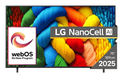 LG NanoCell AI NANO80 75NANO80A3B TV
