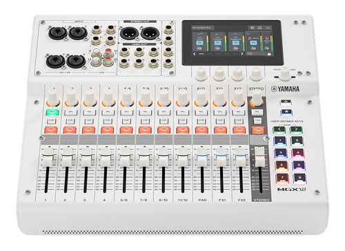 Yamaha MGX16V 22 kanaals digitaal mengpaneel met video-interface wit, afbeelding 2