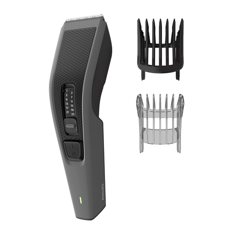 Philips HAIRCLIPPER Series 3000 HC3525/13 hair trimmers/clipper Black, Grey Nickel-Metal Hydride (NiMH)