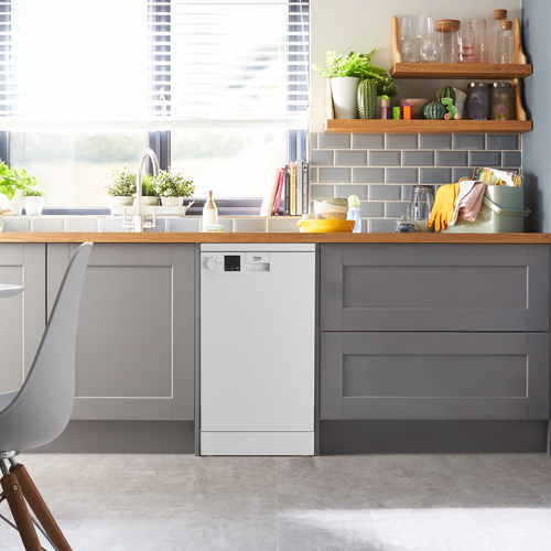 Beko DVS04X20W Slimline Dishwasher - White - image 6