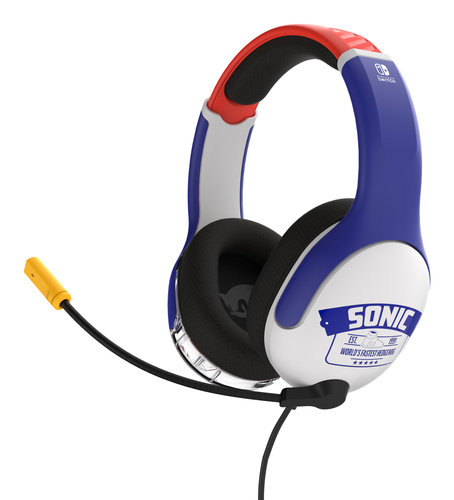 PDP REALMz Wired Headset: Sonic Go Fast, For Nintendo Switch & Nintendo Switch - OLED Model – image 8