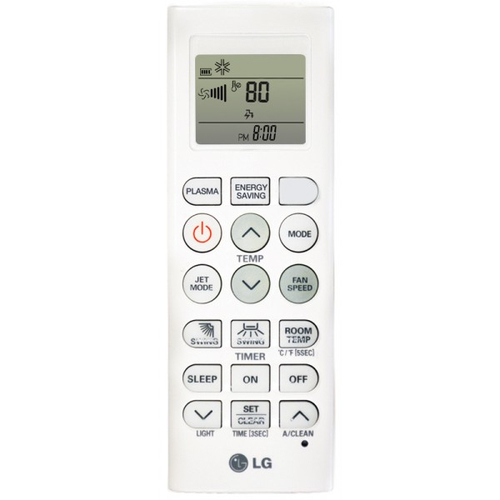 LG PQWRHQ0FDB remote control IR Wireless Air conditioner Press buttons