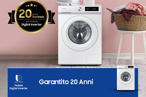 Samsung WW11BB504DTW washing machine Front-load – image 8