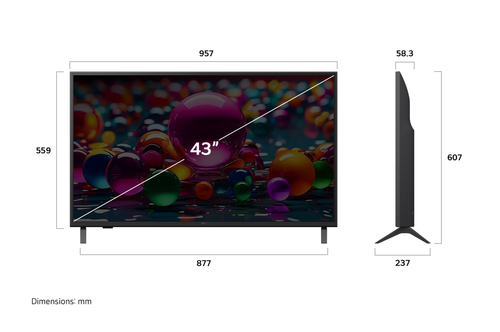 Televisiones LG 43UA7500PSA