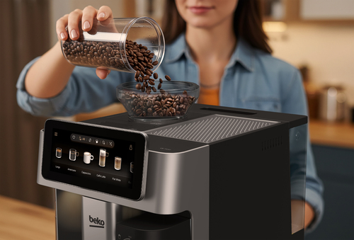 Beko CEG8564X CaffeExperto Bean To Cup Coffee Machine with Integrated Milk Jug – image 7