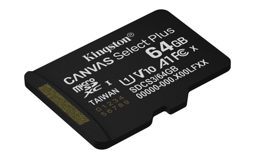 Kingston Canvas Select Plus MicroSD 100MBs Class 10 64GB with Adapter - image 4