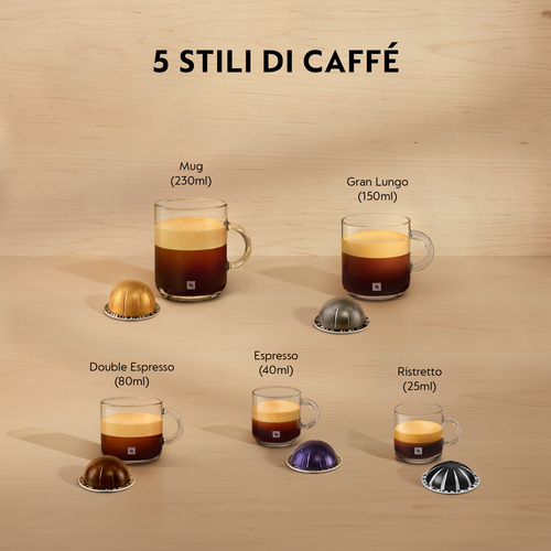 Krups Nespresso Vertuo Pop XN9205 Nespresso Rood, afbeelding 2