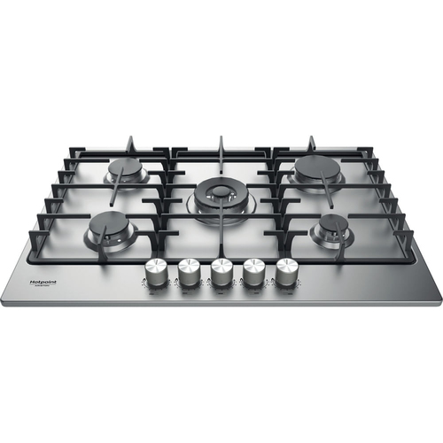 Hotpoint PPH 75G DF/IX Нержавеющая сталь Встроенный 75 cm Газовый 5 зона(ы)