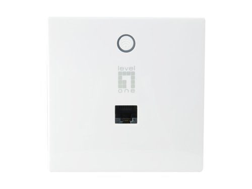 LevelOne AC750 Dual Band PoE Wireless Access Point, In-Wall Mount, Controller Managed – image 5
