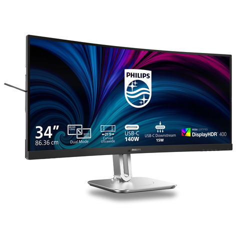 Philips 5000 series 34B2U5900C/00 pantalla para PC 86,4 cm (34") 5120 x 2160 Pixeles WUHD LCD Gris