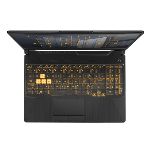 ASUS TUF Gaming F15 FX506HCB-US51 Intel® Core™ i5 i5-11400H Ноутбук 39,6 cm (15.6") Full HD 8 GB DDR4-SDRAM 512 GB Твердотельный накопитель (SSD) NVIDIA GeForce RTX 3050 Wi-Fi 6 (802.11ax) Windows 11 Home Серый
