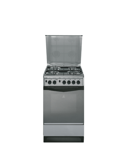 Indesit K3G210S(X)/FR Freestanding cooker Gas Stainless steel